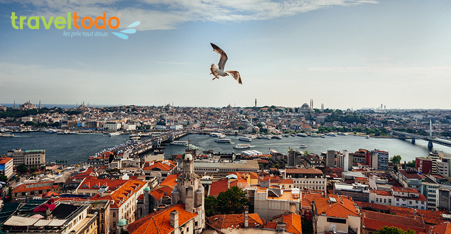 vol tunis istanbul - traveltodo