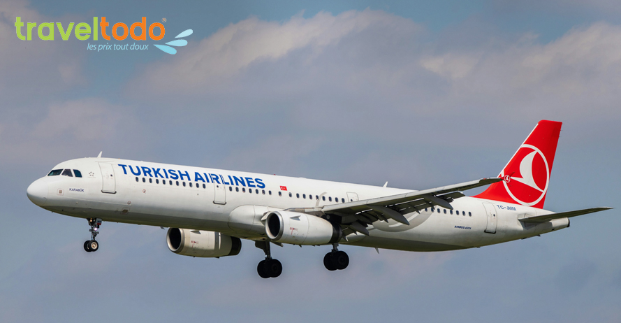 Turkish airlines - vol direct avec traveltodo